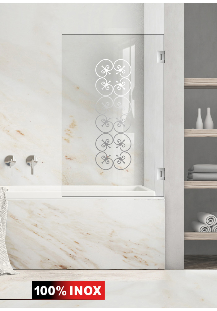 Paravan cada, model Vintage2 tratat incolor