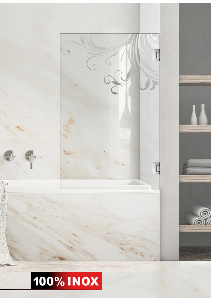 Paravan cada, model Yang tratat incolor