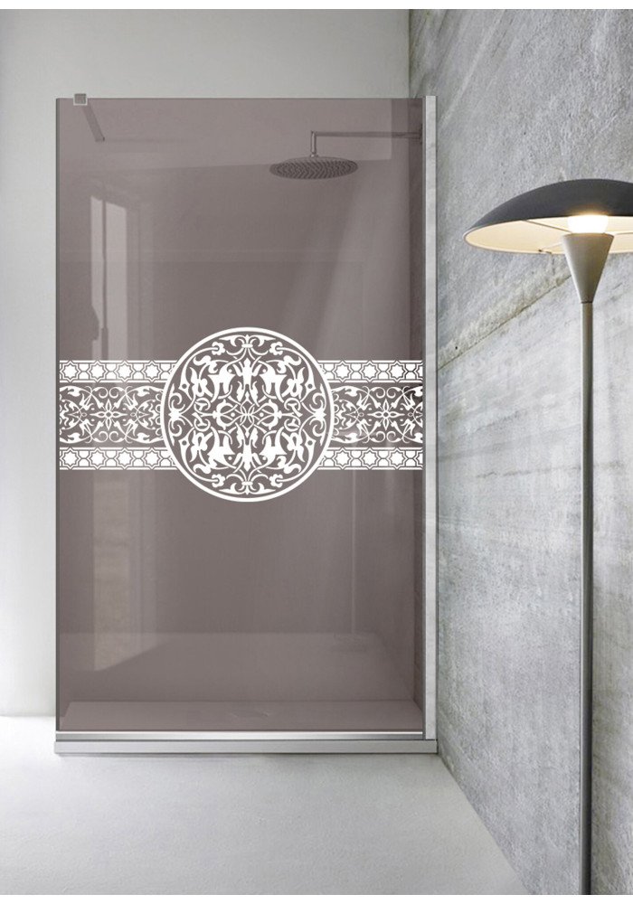 PARAVAN DUS BRONZ  FULL INOX