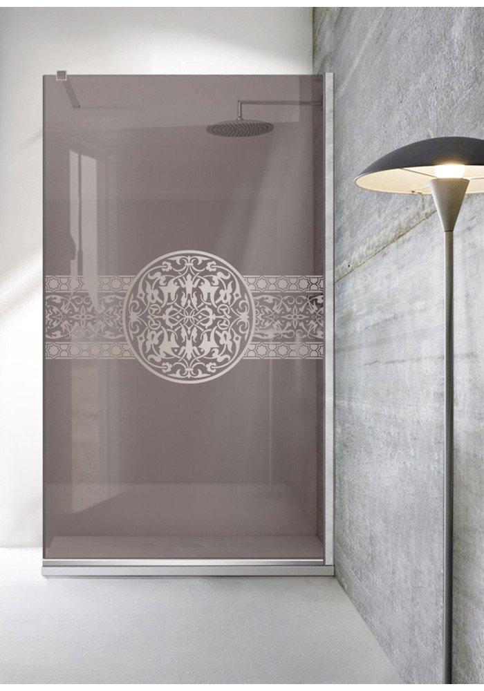 PARAVAN DUS BRONZ  FULL INOX