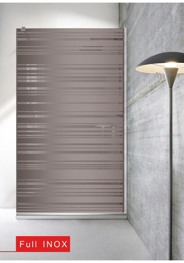PARAVAN DUS BRONZ FULL INOX