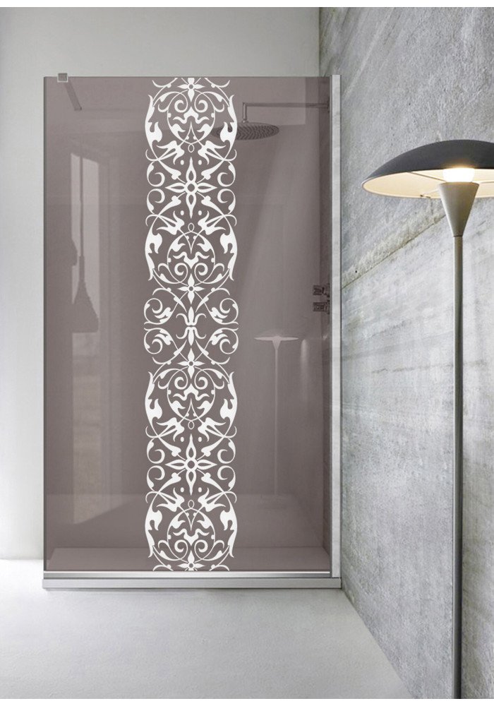 PARAVAN DUS BRONZ FULL INOX