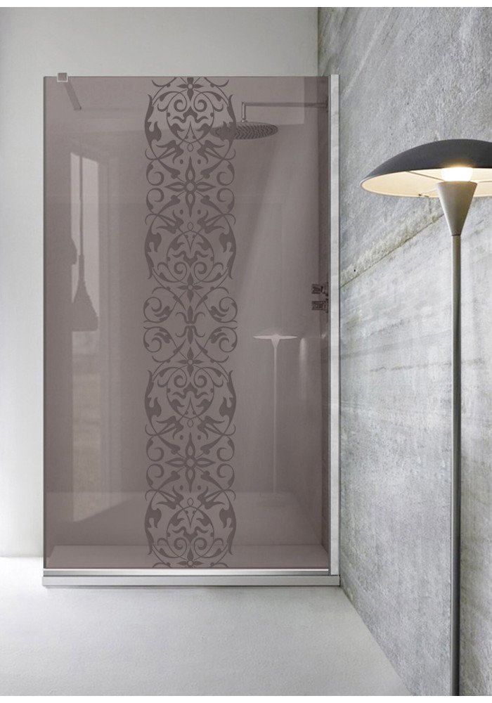 PARAVAN DUS BRONZ FULL INOX