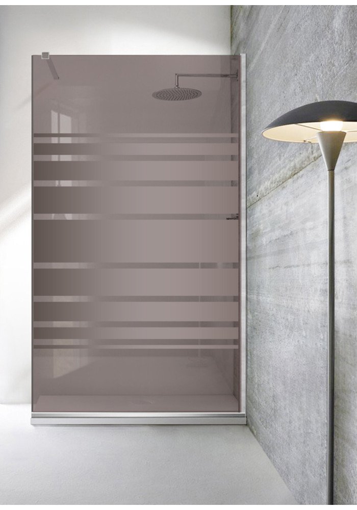 PARAVAN DUS BRONZ FULL INOX