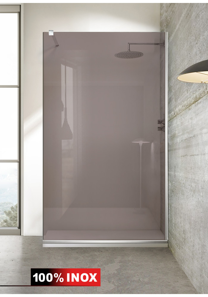 PARAVAN DUS BRONZ FULL INOX