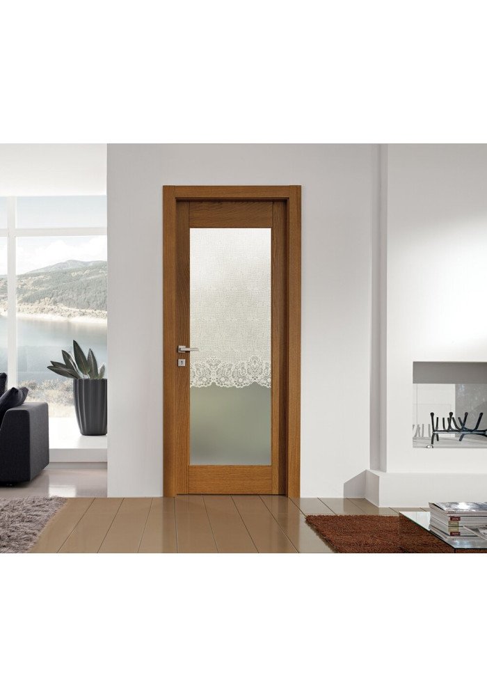 Geam mat printat decorativ