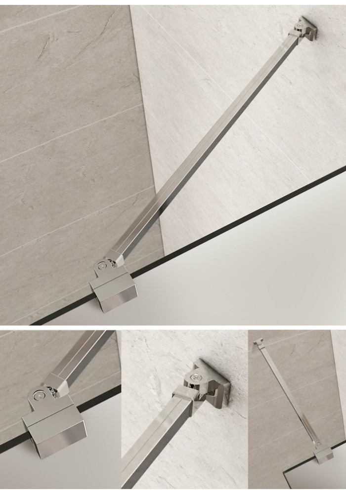 PARAVAN DUS MAT FULL INOX