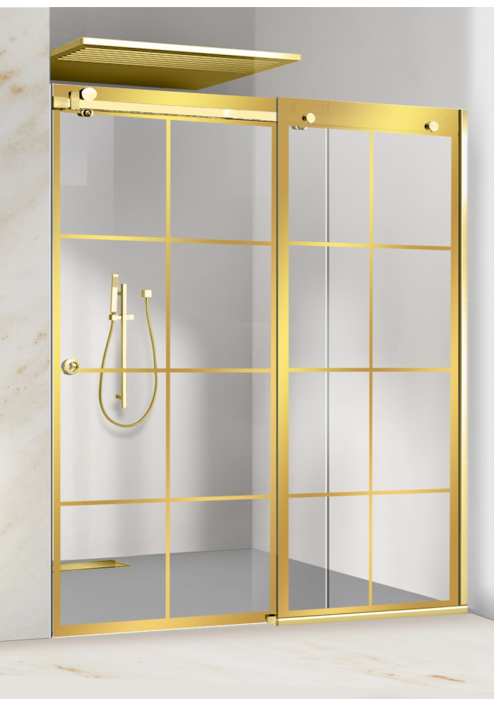 PARAVAN DUS FLOAT FULL INOX AURIU