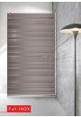 Paravan cabina de dus walk-in, (1674) Aqua Roy ® INOX, model Multiline Full, sticla 8 mm, bronz securizata, anticalcar