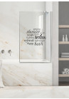 Paravan cada, model Relax, culoare decor: antracit