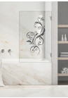 Paravan cada, model Swirly, culoare decor: antracit