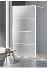 PARAVAN DUS MAT FULL INOX