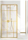 PARAVAN DUS FLOAT FULL INOX AURIU