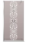 PARAVAN DUS BRONZ FULL INOX