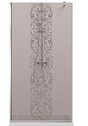 PARAVAN DUS BRONZ FULL INOX