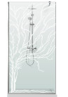 PARAVAN DUS FLOAT FULL INOX