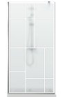 PARAVAN DUS MAT FULL INOX