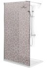 PARAVAN DUS BRONZ FULL INOX