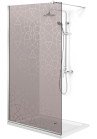 PARAVAN DUS BRONZ FULL INOX