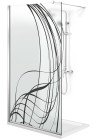 PARAVAN DUS MAT FULL INOX