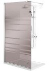 PARAVAN DUS BRONZ FULL INOX