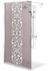 PARAVAN DUS BRONZ FULL INOX