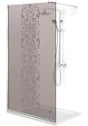 PARAVAN DUS BRONZ FULL INOX