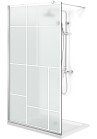 PARAVAN DUS MAT FULL INOX
