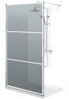 PARAVAN DUS GRI FULL INOX