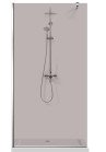 PARAVAN DUS BRONZ FULL INOX