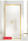 PARAVAN DUS MAT FULL INOX AURIU