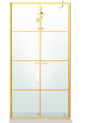 PARAVAN DUS FLOAT FULL INOX AURIU