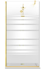 PARAVAN DUS FLOAT FULL INOX AURIU MULTILINE INCOLOR