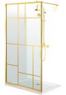 PARAVAN DUS FLOAT FULL INOX AURIU