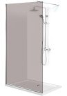 PARAVAN DUS BRONZ FULL INOX
