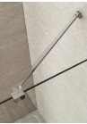 PARAVAN DUS FLOAT FULL INOX BARA