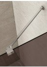 PARAVAN DUS BRONZ FULL INOX BARA