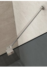 PARAVAN DUS GRI FULL INOX BARA