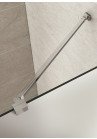 PARAVAN DUS MAT FULL INOX BARA