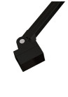 Bara stabilizatoare reglabila in unghi inox negru mat
