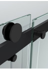CABINA DUS GLISSANDO PURE NEGRU MAT FERONERIE