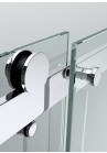 PARAVAN DUS CU USA GLISANTA FULL INOX FERONERIE