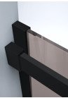 PARAVAN DUS GLISANT BRONZ NEGRU FERONERIE
