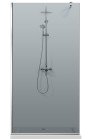 PARAVAN DUS GRI FULL INOX
