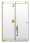 PARAVAN DUS GLISANT FLOAT FULL INOX AURIU