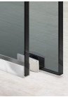 PARAVAN DUS GRI FULL INOX FERONERIE