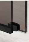 PARAVAN DUS GLISANT BRONZ NEGRU FERONERIE