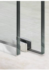 PARAVAN DUS CU USA GLISANTA FULL INOX FERONERIE