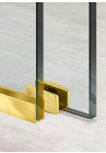 PARAVAN DUS GLISANT FLOAT FULL INOX AURIU FERONERIE