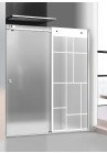 PARAVAN DUS CU USA GLISANTA MAT FULL INOX